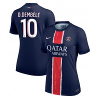 Dres Paris Saint-Germain Ousmane Dembele #10 Domaci za Žensko 2024-25 Kratak Rukav